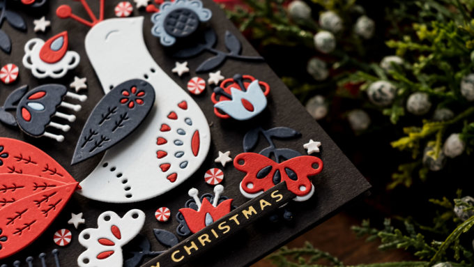 Spellbinders | Folk Art Inspired Christmas Cards with Winter Tales & Zsoka Marko. Video