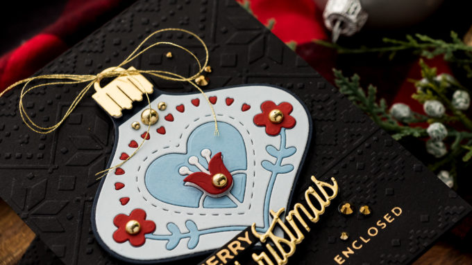 Spellbinders | Folk Art Inspired Christmas Cards with Winter Tales & Zsoka Marko. Video