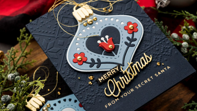 Spellbinders | Folk Art Inspired Christmas Cards with Winter Tales & Zsoka Marko. Video