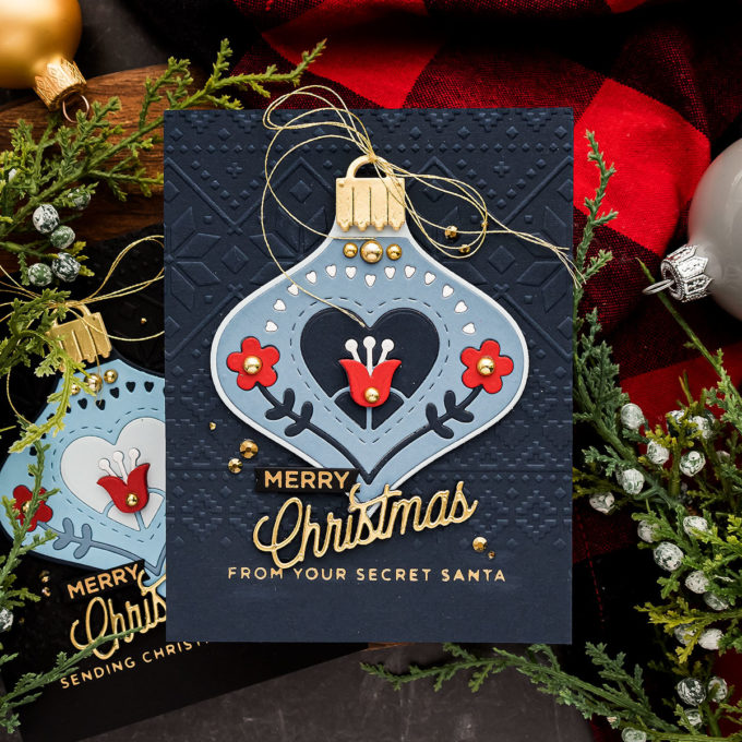 Spellbinders | Folk Art Inspired Christmas Cards with Winter Tales & Zsoka Marko. Video