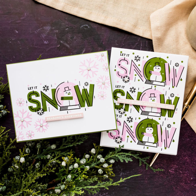 Simon Says Stamp | Let It Snow Cards | Cozy Hugs Release Blog Hop & Giveaway