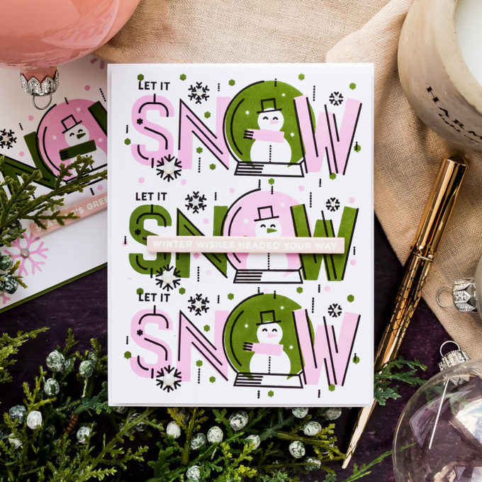 Simon Says Stamp | Let It Snow Cards | Cozy Hugs Release Blog Hop & Giveaway