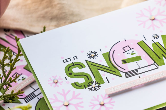 Simon Says Stamp | Let It Snow Cards | Cozy Hugs Release Blog Hop & Giveaway