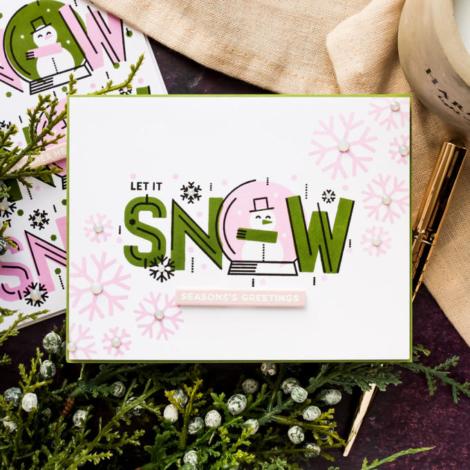 Simon Says Stamp | Let It Snow Cards | Cozy Hugs Release Blog Hop & Giveaway