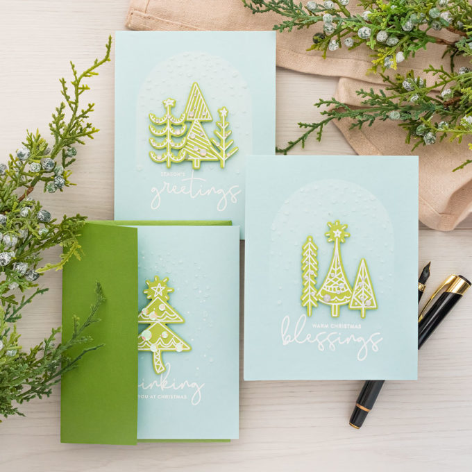 Simon Says Stamp | Simple & Easy Christmas Cards. Video