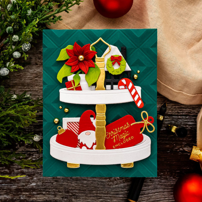 Spellbinders | Tiered Tray Cards for any Holiday. Video