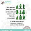 Simon Says Clear Stamps Printmaking Pines