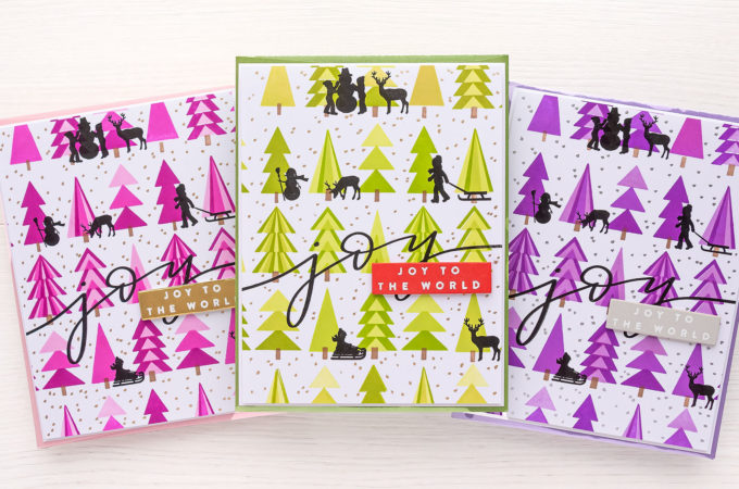 Simon Says Stamp | Mass Produce Christmas Cards with Printmaking Pines. Video