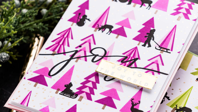 Simon Says Stamp | Mass Produce Christmas Cards with Printmaking Pines. Video