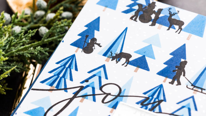 Simon Says Stamp | Mass Produce Christmas Cards with Printmaking Pines. Video