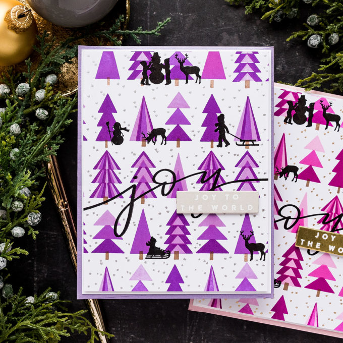 Simon Says Stamp | Mass Produce Christmas Cards with Printmaking Pines. Video