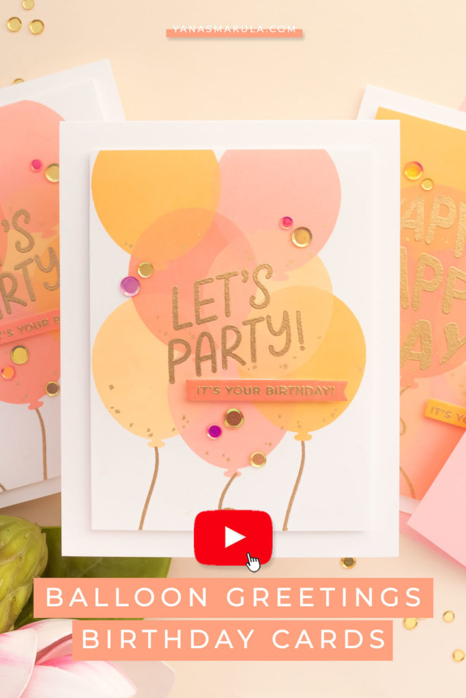 Simon Says Stamp | Balloon Greetings Birthday Cards. Video