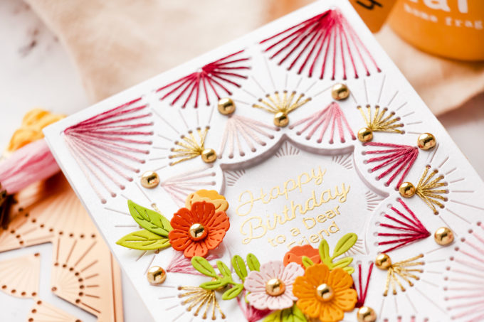 Spellbinders | New Clubs for 2023 - Stitching + 3D Embossing Folder