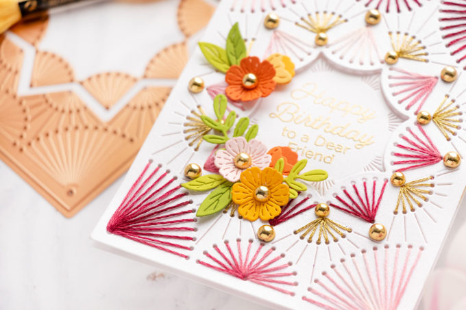 Spellbinders | New Clubs for 2023 - Stitching + 3D Embossing Folder