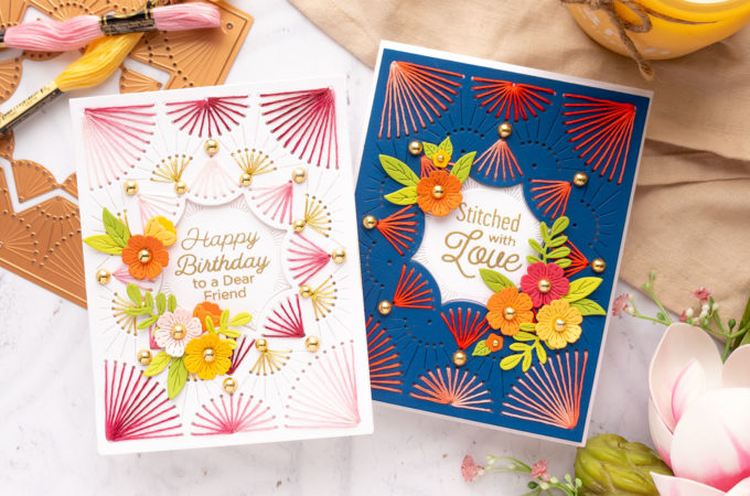 Spellbinders | New Clubs for 2023 - Stitching + 3D Embossing Folder