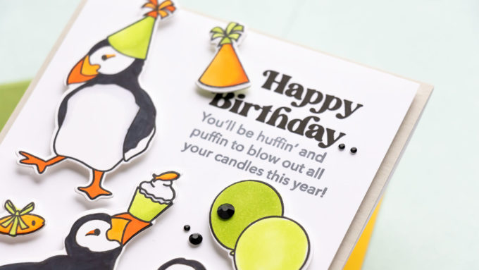 Simon Says Stamp | Party Like a Puffin Birthday Cards. Video