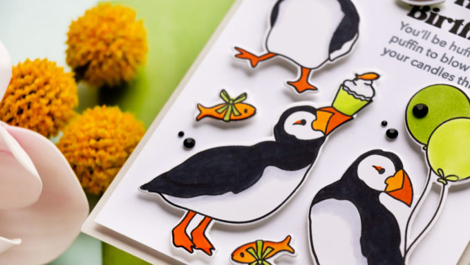 Simon Says Stamp | Party Like a Puffin Birthday Cards. Video