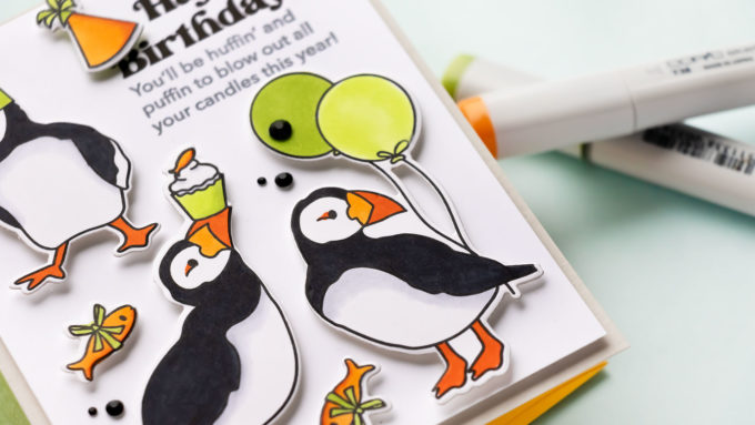 Simon Says Stamp | Party Like a Puffin Birthday Cards. Video