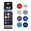 Olo Winter Alcohol Markers - 8 Colors 4pc. Set 3