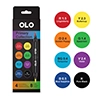 Olo Primary Alcohol Markers - 8 Colors 4pc. Set 7