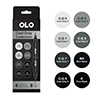 Olo Cool Gray Alcohol Markers - 8 Colors 4pc. Set 8