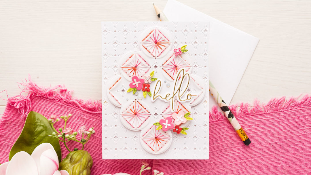 Spellbinders Stitching Die of the Month | March 2023