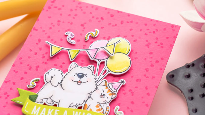 MFT Stamps | Make a Wish Birthday Cards. Video