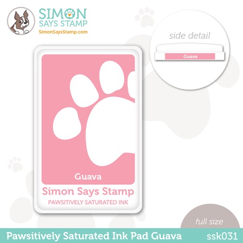 Simon Says Stamp Pawsitively Saturated Ink Pad Guava