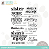 CZ Design Clear Stamps Sisters Forever