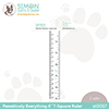 Simon Says Stamp Pawsitively Everything 6 Inch T Square Ruler