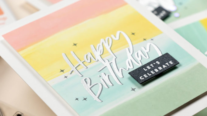 Simon Says Stamp | Direct to Paper Abstract Birthday Cards. Video