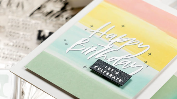 Simon Says Stamp | Direct to Paper Abstract Birthday Cards. Video