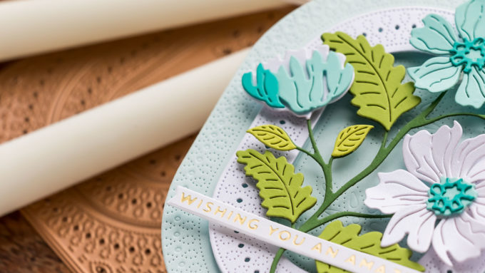 Spellbinders | Oval Shaped Cards using Stylish Ovals collection. Video tutorial by Yana Smakula