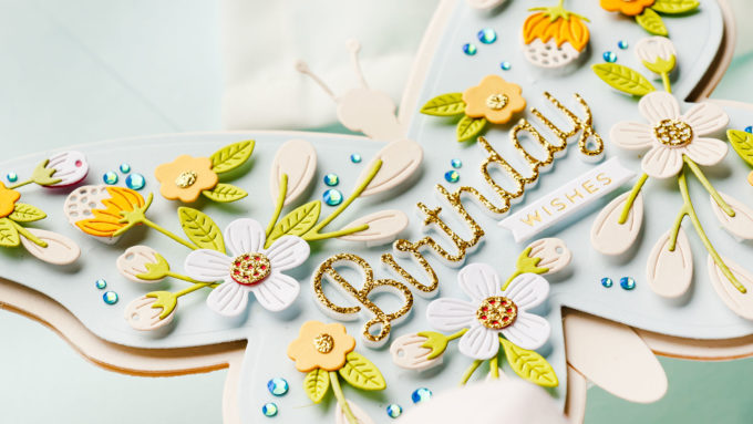 Spellbinders | Butterfly Shaped Cards With Bibi's Butterflies. Butterfly Card Creator Etched Dies From Bibi’s Butterflies Collection by Bibi Cameron. Video