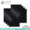 Simon Says Stamp Cardstock Black Glossy