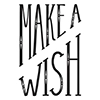 Spellbinders Diagonal Make a Wish Press Plate