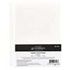 Spellbinders Porcelain Betterpress A7 Cotton Card Panels - 25 Pack