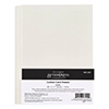 Spellbinders Pebble Betterpress A7 Cotton Card Panels - 25 Pack