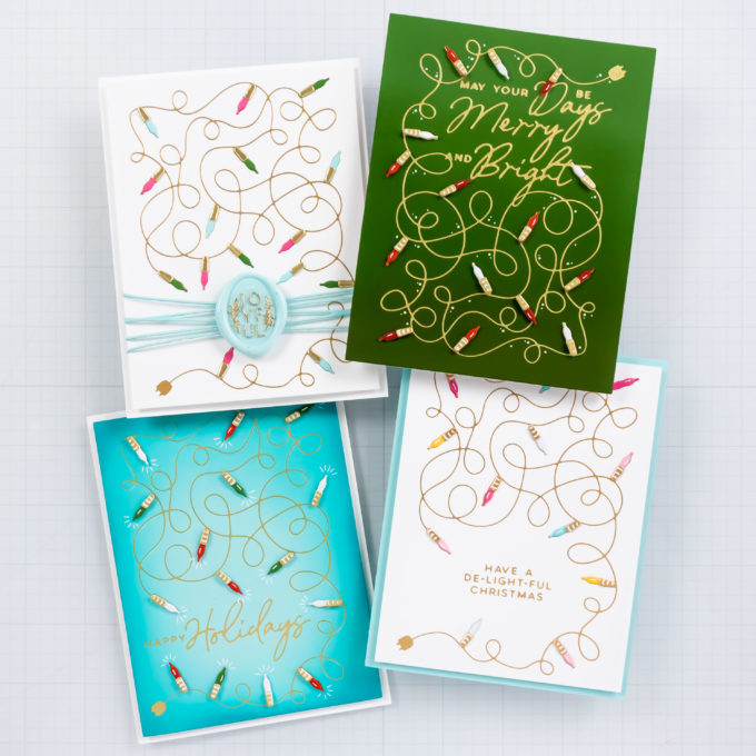 Yana's De-Light-Ful Christmas - My New Holiday Collection with Spellbinders