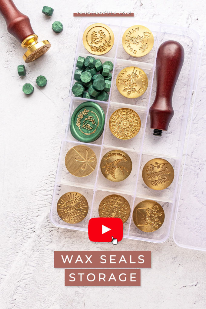 Sealed Storage Box Overview - Storage For Wax Seals & Beads. Video