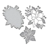 Spellbinders Poinsettia Bloom Etched Dies