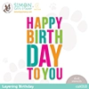 CZ Design Stencils Layering Birthday