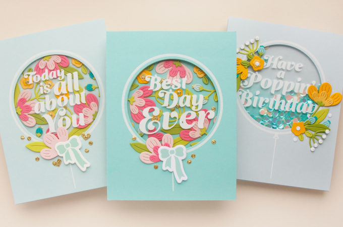 Spellbinders | Balloon Birthday Cards. Video