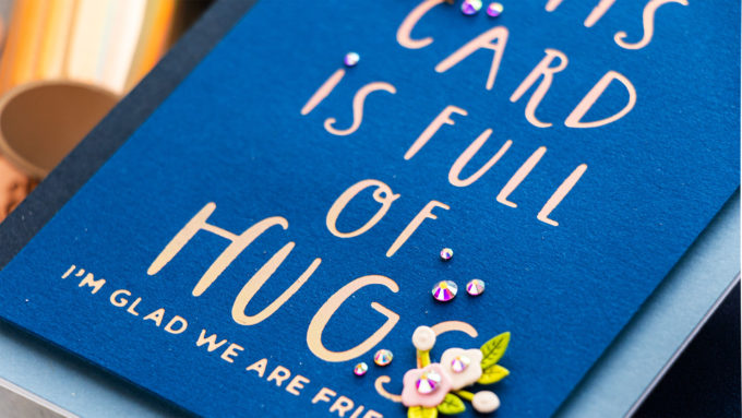 Spellbinders | 4 Tips for Dressing Up Glimmer Card Front Sentiments. Video