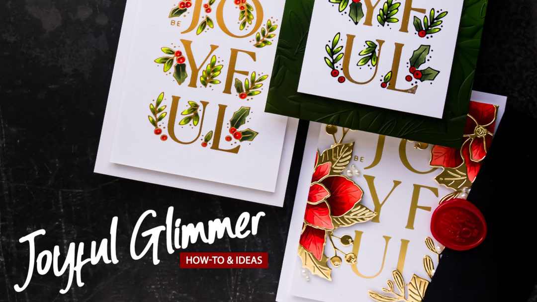 Spellbinders | Joyful Glimmer How-To. Video