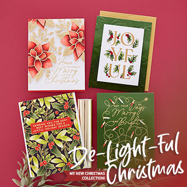 De-Light-Ful Christmas - my new Christmas collection with Spelbinders