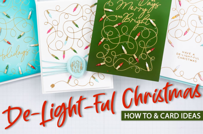 Spellbinders | De-Light-Ful Christmas How-To. Video