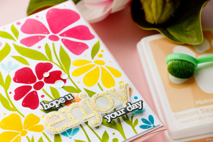 STAMPtember(R) 2023 Blog Party - Floral Whimsy Stencil. Video