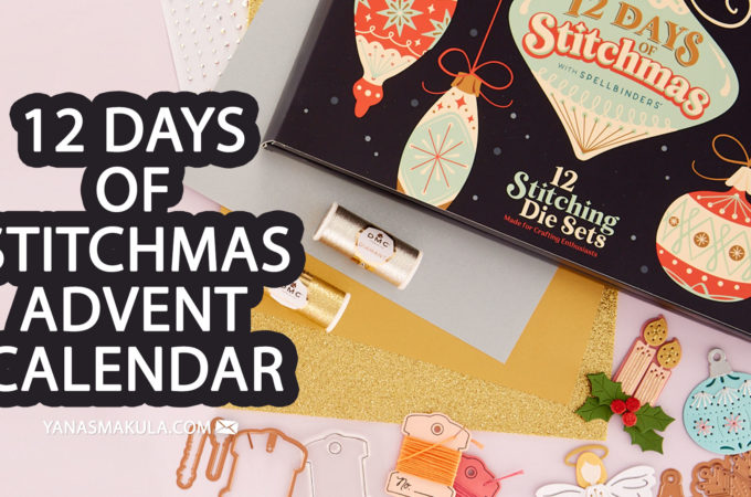 Spellbinders Advent Calendar Unboxing - 12 Days of Stitchmas