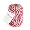 Vivant Red and White Cotton Twine - 54 Yards